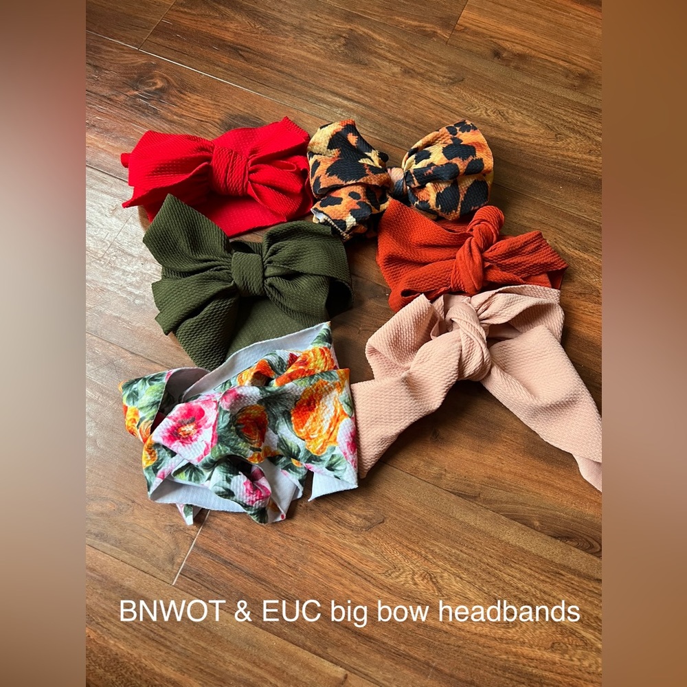 Big bow headbands